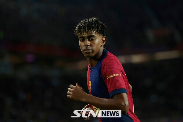 바르셀로나 라민 야말. /사진=뉴시스(AP)