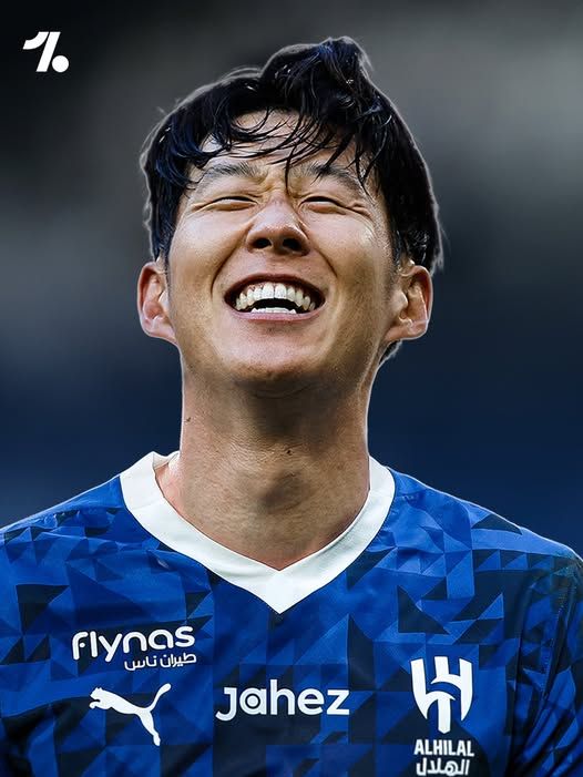 사우디아라비아 리그와 연결된 토트넘 홋스퍼 손흥민. /사진=onefootball