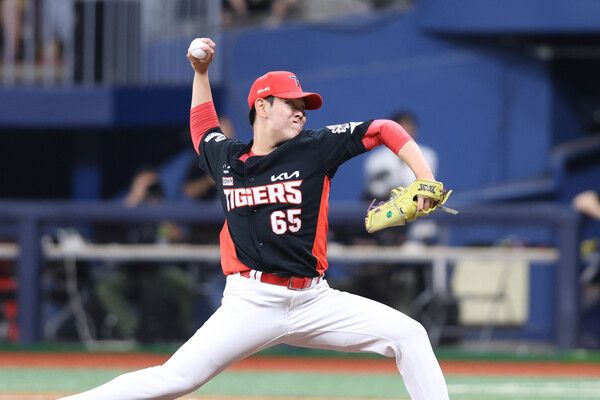 KIA 타이거즈 투수 성영탁. 사진┃KIA 타이거즈