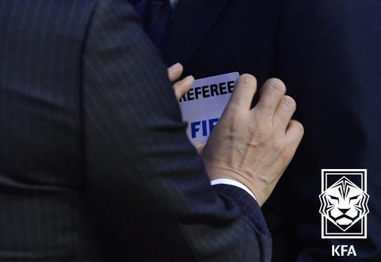 대한축구협회 심판 휘장. /사진=대한축구협회
