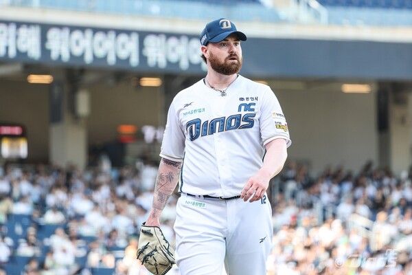 NC 다이노스 투수 로건. /사진=NC 다이노스