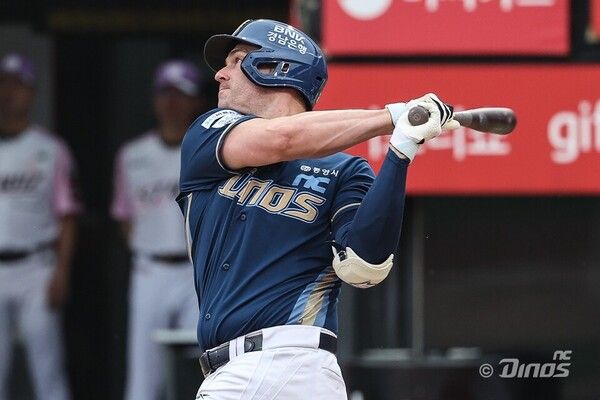 NC 다이노스 야수 맷 데이비슨. /사진=NC다이노스