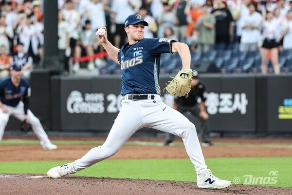 NC 다이노스 투수 라일리 톰슨. /사진=NC다이노스