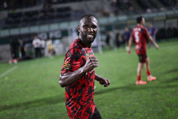 김포 FC의 루이스 미나. /사진=한국프로축구연맹