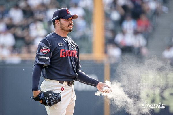 롯데 자이언츠 투수 알렉 감보아. /사진=롯데 자이언츠