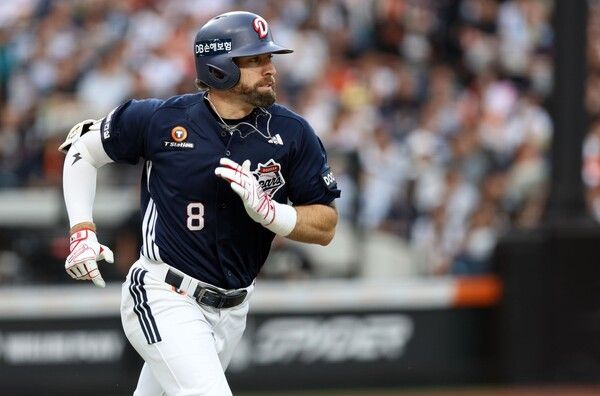 두산 베어스 외야수 제이크 케이브. /사진=두산 베어스