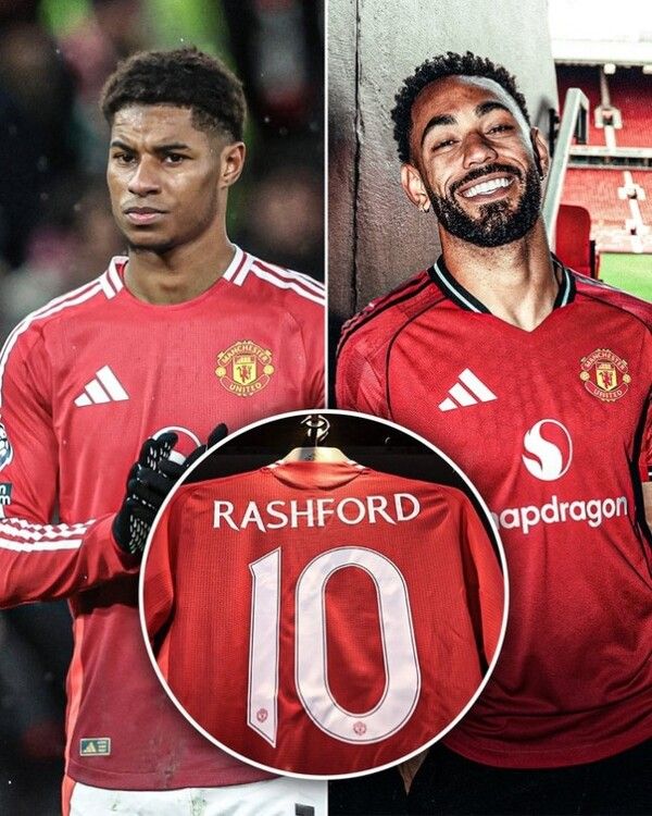 맨체스터 유나이티드 마커스 래시포드와 마테우스 쿠냐. /사진=ESPN