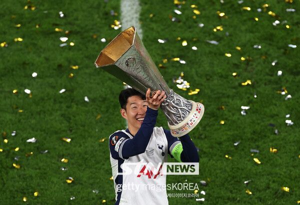 10년 간 활약 후 토트넘 홋스퍼을 떠난 손흥민. /사진=게티이미지코리아