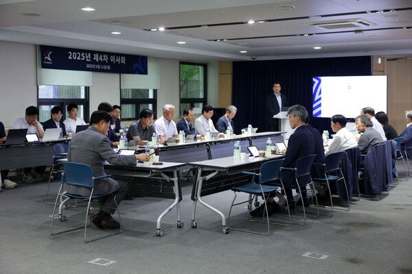 한국프로축구연맹 2025년도 제4차 이사회의 모습. /사진=한국프로축구연맹