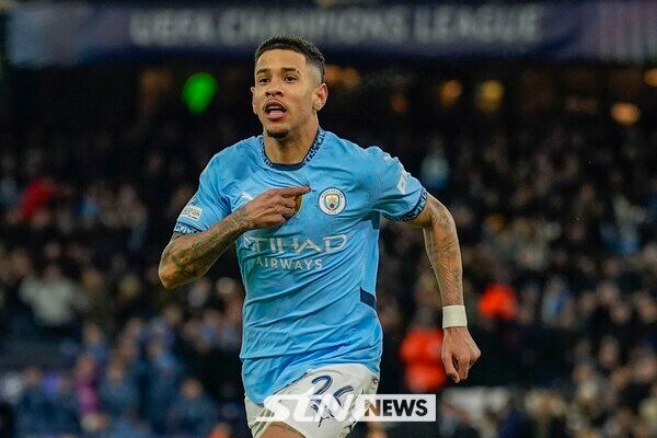 맨체스터 시티 윙포워드 사비뉴. /사진=뉴시스(AP)