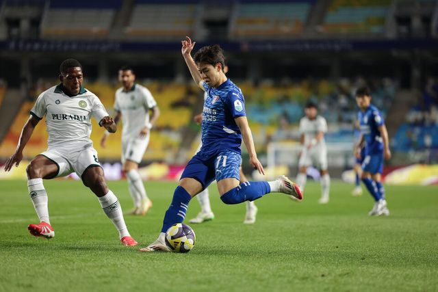 지난 5월 열린 K리그2 수원삼성과 김포FC의 경기 모습. /사진=한국프로축구연맹
