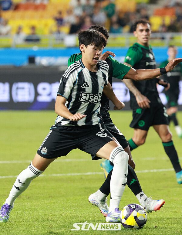 뉴캐슬 유나이티드 박승수 /사진=뉴시스