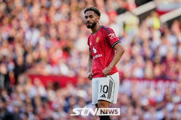 맨체스터 유나이티드 공격형 미드필더 마테우스 쿠냐. /사진=뉴시스(AP)