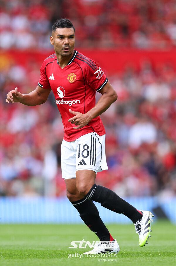 맨체스터 유나이티드 미드필더 카를루스 카세미루. /사진=게티이미지코리아