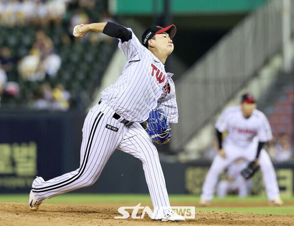 LG 트윈스 마무리 유영찬. /사진=뉴시스