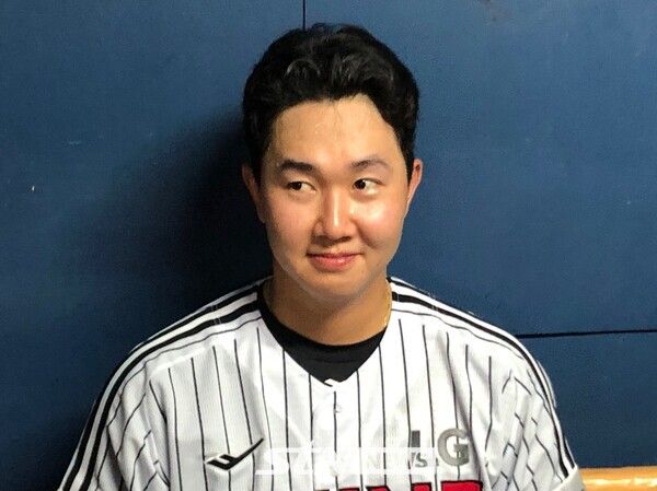 LG 트윈스 마무리 유영찬. /사진=이형주 기자(잠실)