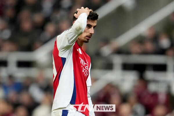 아스널의 카이 하베르츠. /사진=뉴시스(AP)