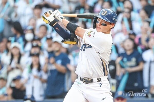 NC 다이노스 유격수 김주원. /사진=NC 다이노스