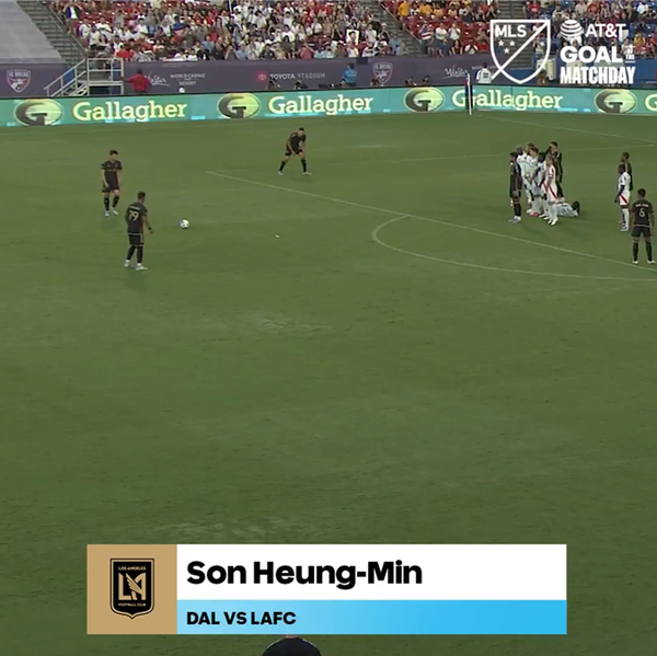 MLS 이주의 골에 선정된 손흥민의 프리킥 골. /사진=MLS