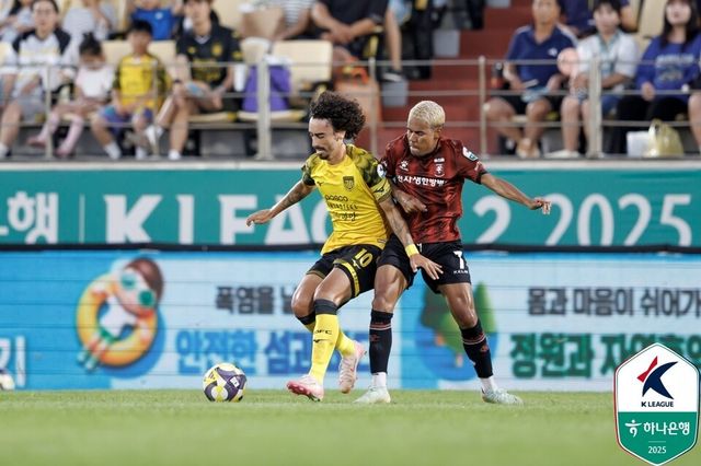 전남드래곤즈 미드필더 발디비아. /사진=한국프로축구연맹