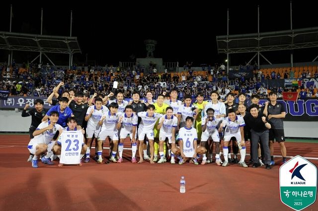 인천유나이티드 선수단. /사진=한국프로축구연맹