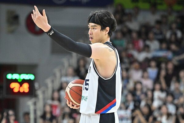 2025 국제농구연맹(FIBA) 아시아컵 국가대표팀 김종규. /사진=대한농구협회