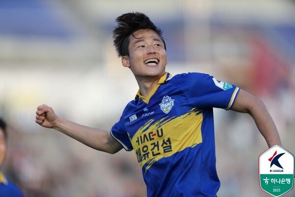 K리그2 충남아산 미드필더 손준호. /사진=한국프로축구연맹