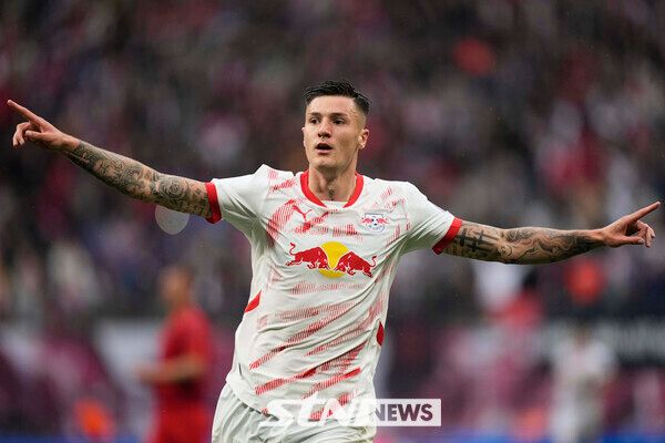 RB 라이프치히 공격수 베냐민 세슈코. /사진=뉴시스(AP)