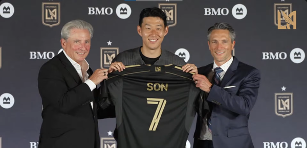 LAFC에서 등번호 7번을 확정한 손흥민. /사진=LAFC