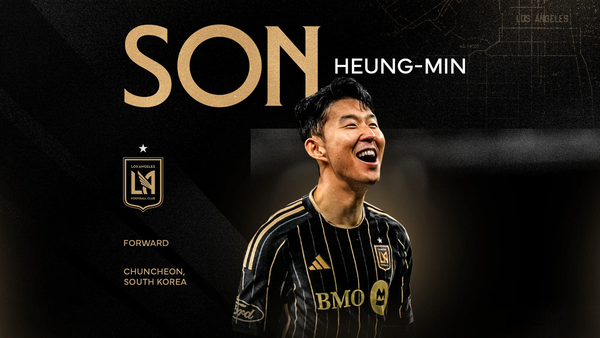LAFC 이적을 확정한 손흥민. /사진=LAFC