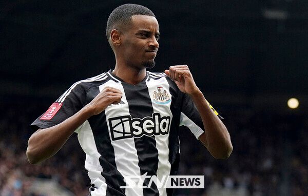 뉴캐슬 유나이티드 공격수 알렉산데르 이사크. /사진=뉴시스/AP