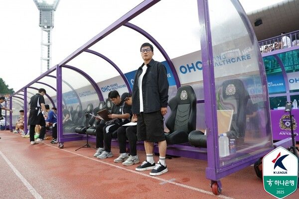 광주FC 이정효 감독. /사진=한국프로축구연맹