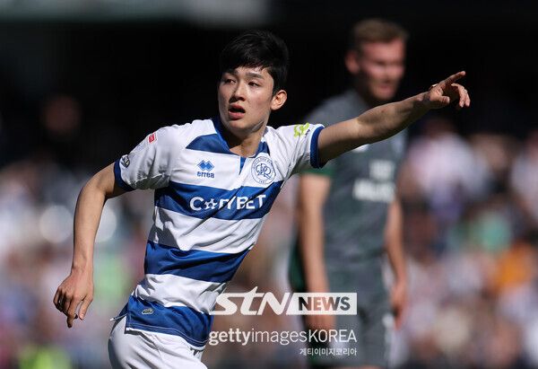 퀸즈 파크 레인저스(QPR) 임대 시절 양민혁. 사진┃게티이미지코리아