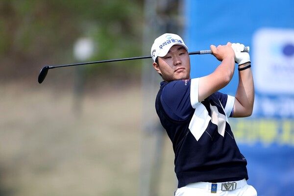 KPGA 투어 신인 문동현. /사진=KPGA