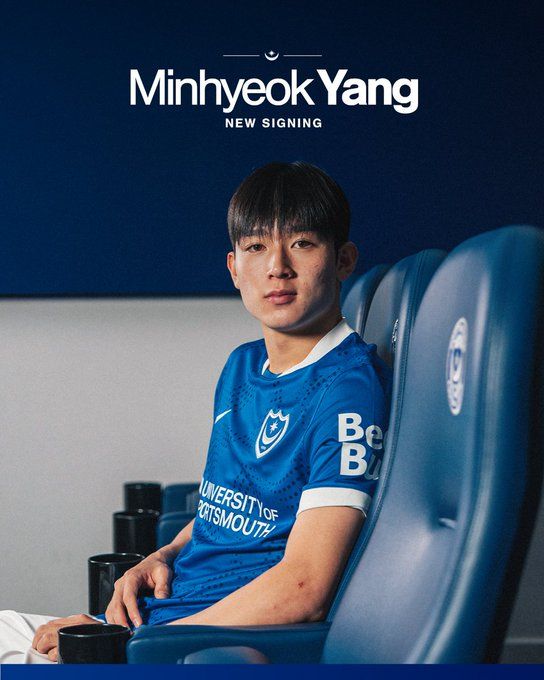 포츠머스 FC에 임대로 합류한 양민혁. /사진=포츠머스 FC