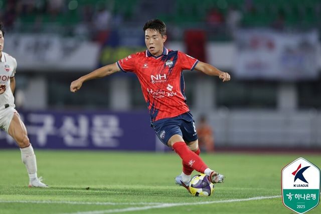 김천상무 미드필더 이승원. /사진=한국프로축구연맹