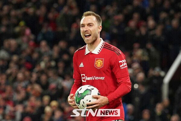 맨체스터 유나이티드 시절 크리스티안 에릭센. /사진=뉴시스(AP)