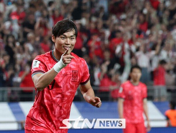 한국 축구 대표팀 공격수 오현규. /사진=뉴시스