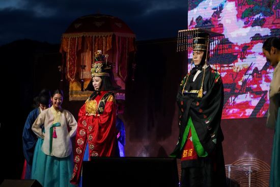 전라남도 나주문화재단이 옛 화남산업 부지에서 개최한 뮤지컬&nbsp;‘명성황후 갈라콘서트’가 전석 매진을 기록하며 성료했다. /사진=나주시