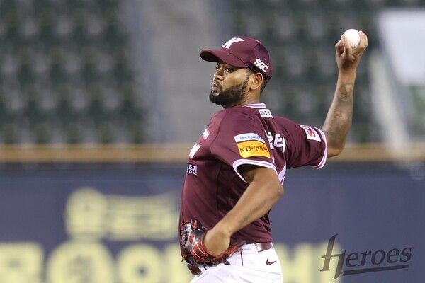 키움 히어로즈 투수 라울 알칸타라. /사진=키움 히어로즈