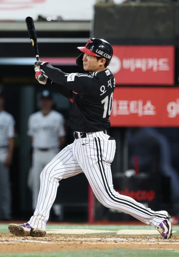 LG 트윈스 유격수 오지환. /사진=LG 트윈스