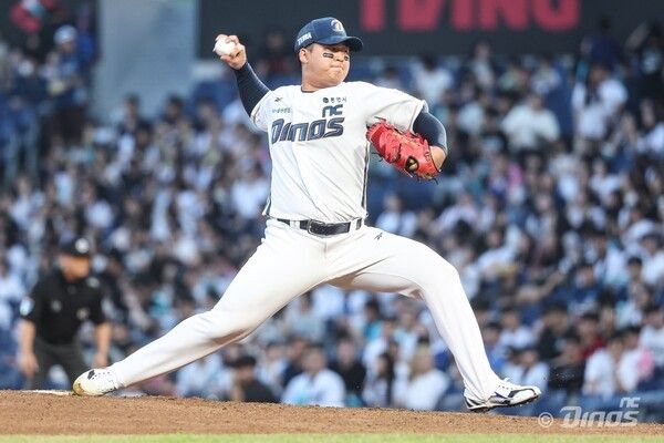 NC 다이노스 투수 신민혁. /사진=NC 다이노스