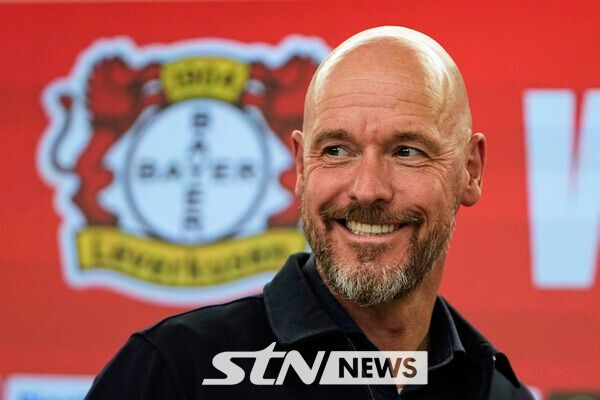 바이어 04 레버쿠젠 감독직에서 경질된 에릭 텐 하흐. /사진=뉴시스(AP)