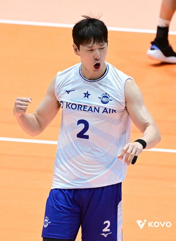 컵대회 MVP로 선정된 한선수. /사진=KOVO