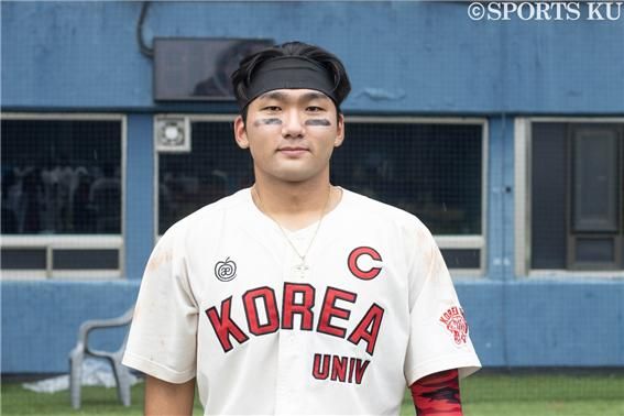 고려대 야구부 주장 안민성. /사진=SPORTS KU 김이연 기자