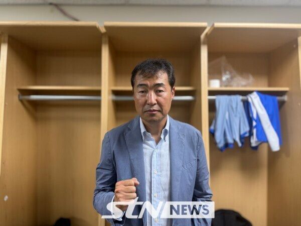 연세대학교 축구부 최태호 감독. /사진(고양)=강의택 기자