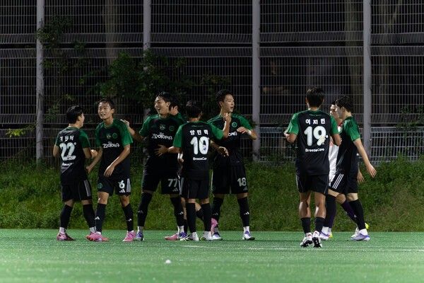 2025 서울 EOU컵 국제청소년축구대회에 출전한 한국 K리그 유스 선발팀. /사진=2025 서울 EOU컵 국제청소년축구대회 조직위