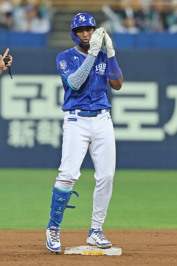 삼성 라이온즈 르윈 디아즈. /사진=삼성 라이온즈