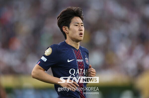 프랑스 리그앙 파리 생제르맹(PSG) 이강인. /사진=게티이미지코리아