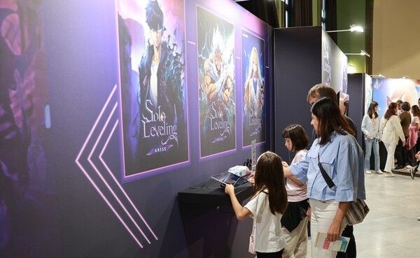 9월 28일부터 30일까지 넷마블이 스페인 마드리드에서 열리는 ‘2025 K-엑스포: 올 어바웃 케이 스타일’에 참가한다고 밝혔다.(▲넷마블, 스페인서 열리는 K-엑스포 2025 참가_나혼렙 어라이즈 공개). /사진=넷마블